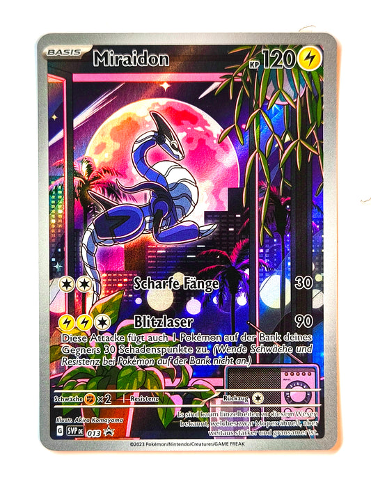 Pokemon Karte Black-Star-Promo Miraidon Art-Rare HOLO SVP013