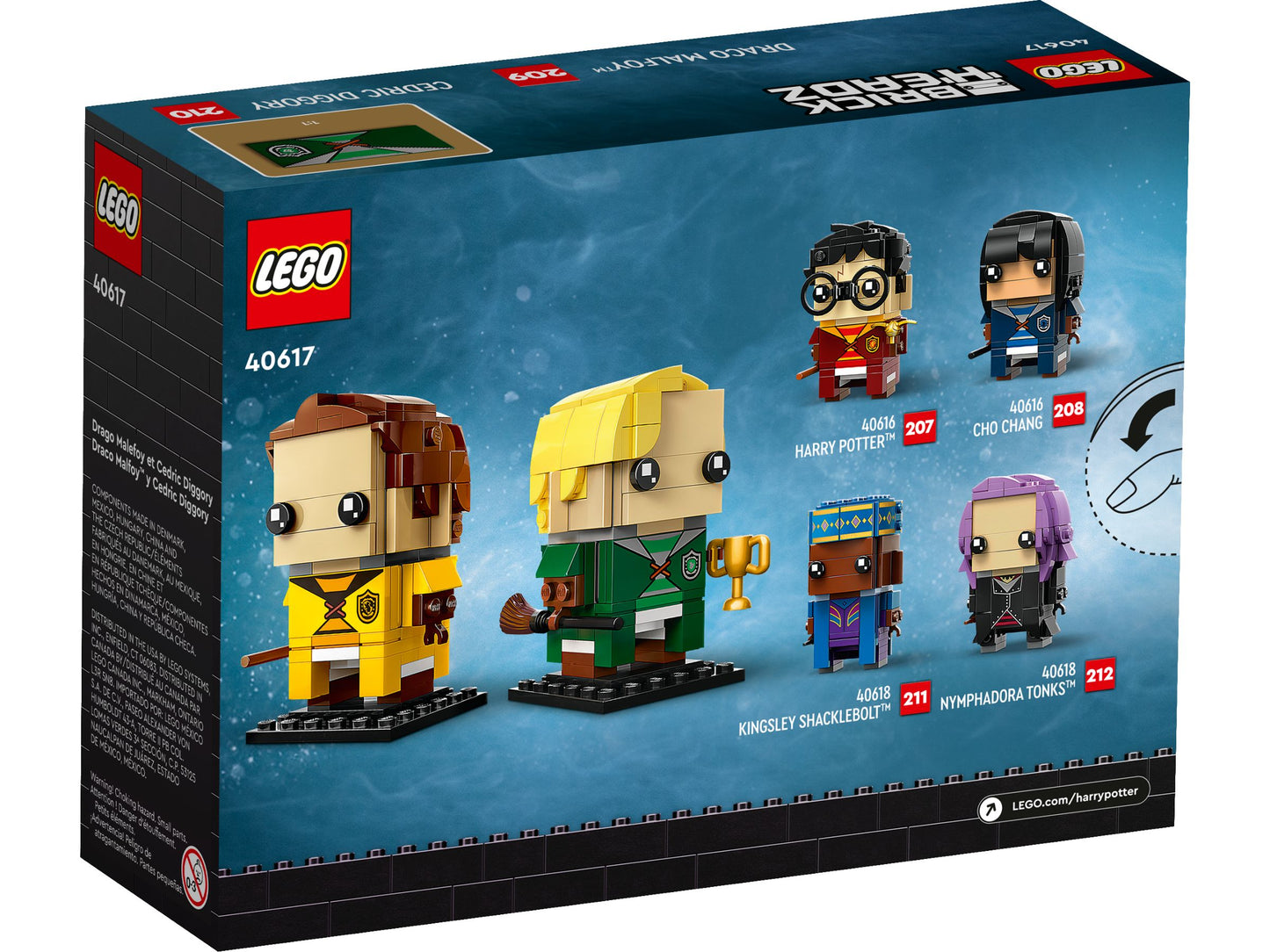 LEGO® BrickHeadz 40617 Draco Malfoy™ & Cedric Diggory