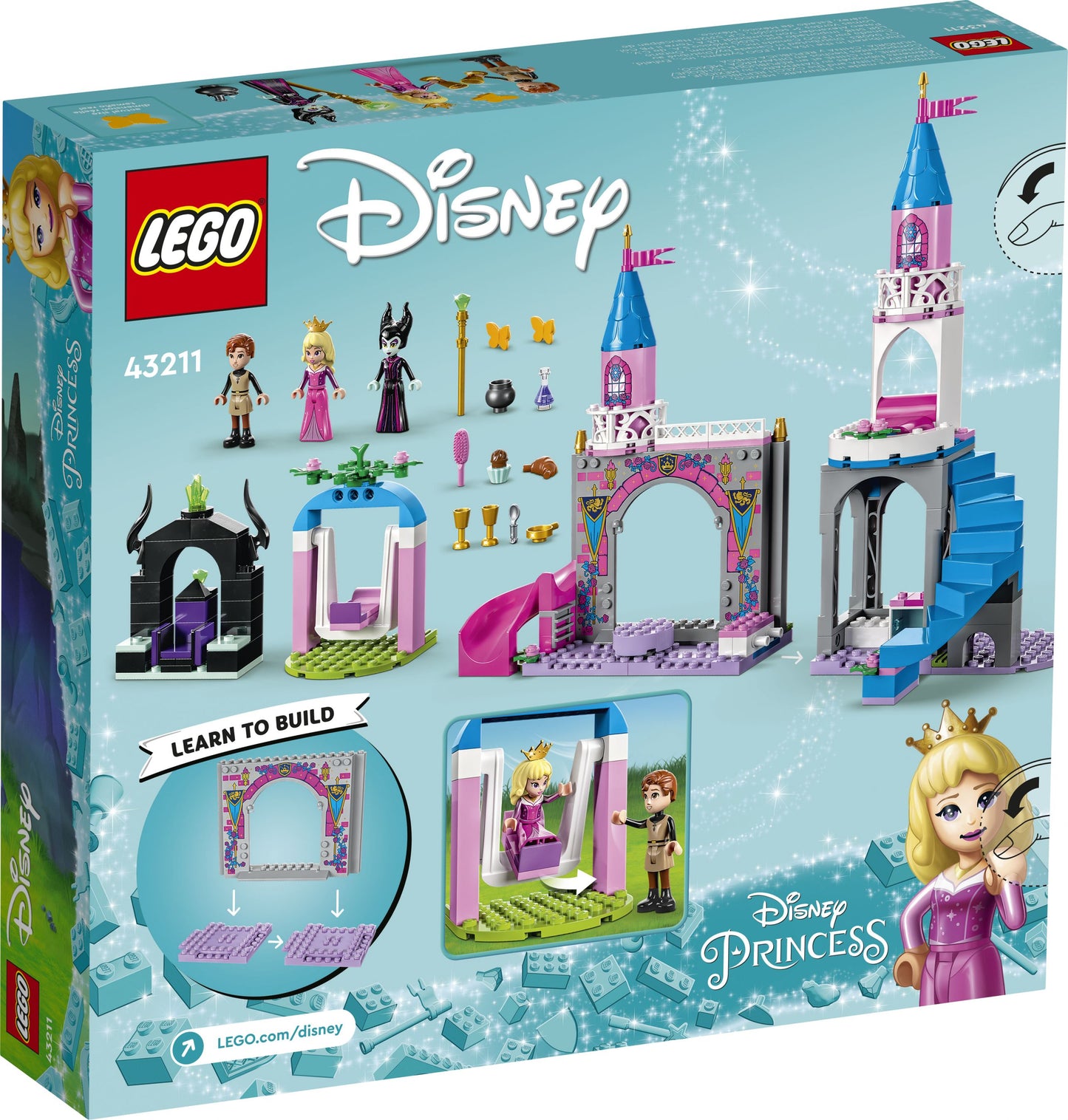 LEGO® Disney 43211 Auroras Schloss