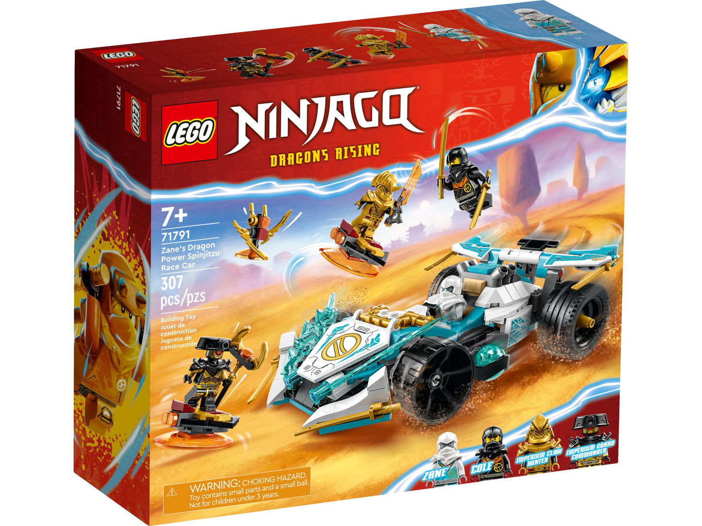 LEGO® Ninjago 71791 Zanes Drachenpower-Spinjitzu-Rennwagen