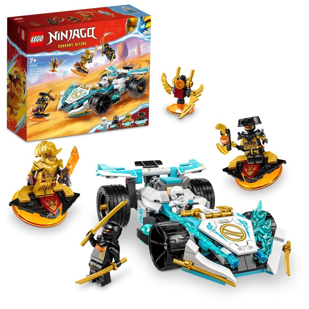 LEGO® Ninjago 71791 Zanes Drachenpower-Spinjitzu-Rennwagen