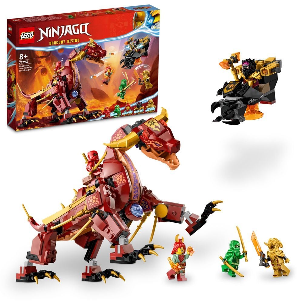 LEGO® Ninjago 71793 Wyldfires Lavadrache