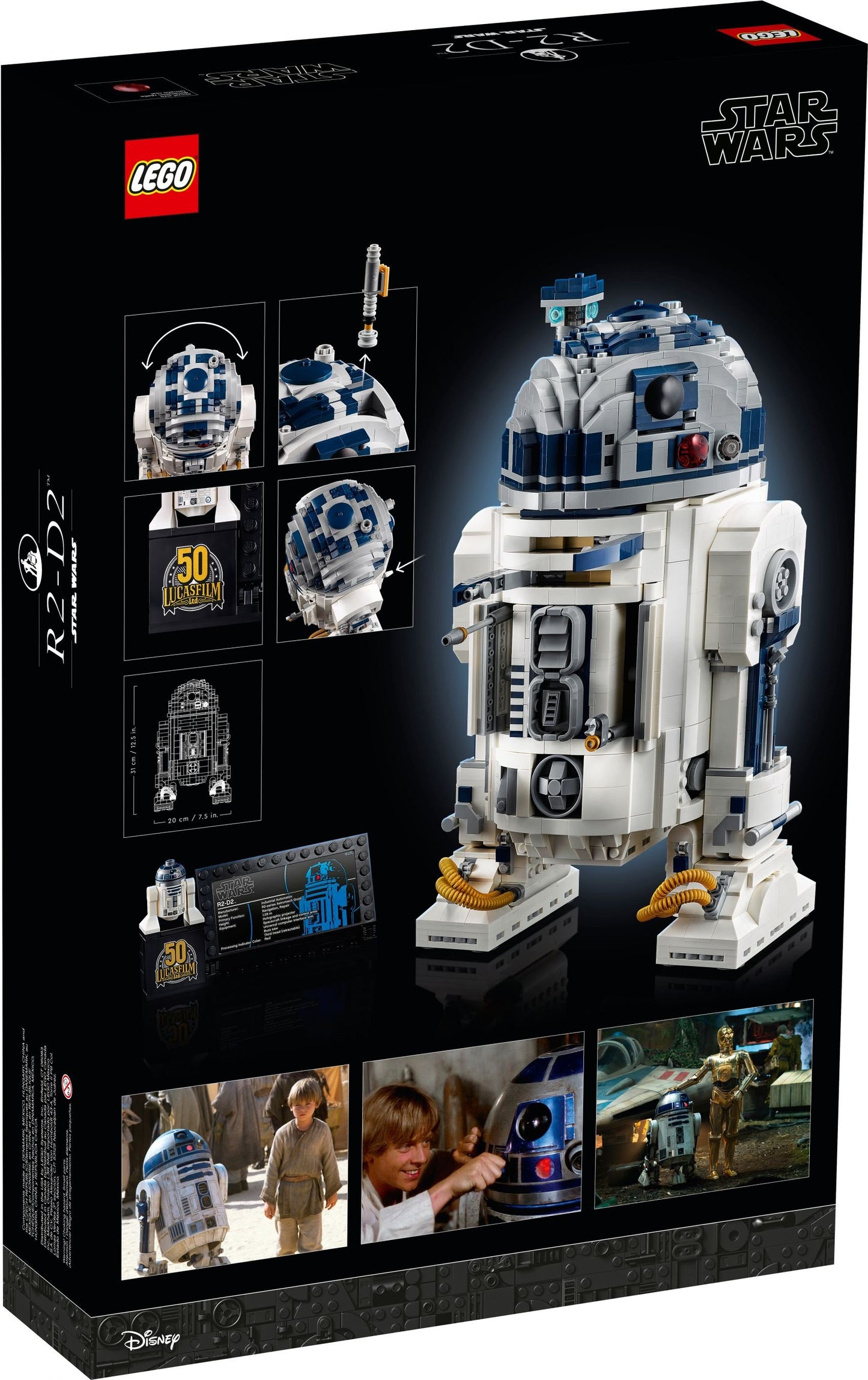 LEGO® Star Wars 75308 R2-D2™ – Baue deinen eigenen legendären Droiden