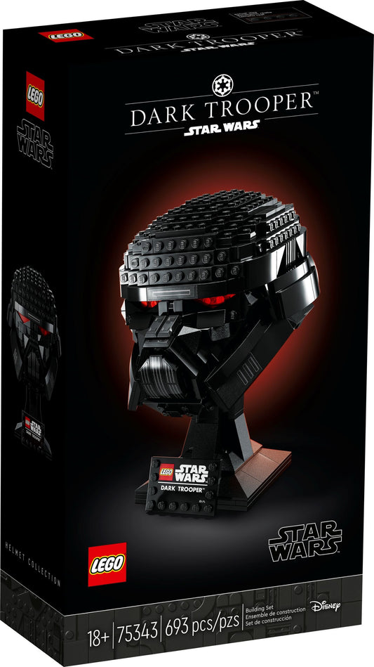 LEGO Set Dark Trooper™ Helm  75343 Dark Trooper™ Helmet - 693 Teile