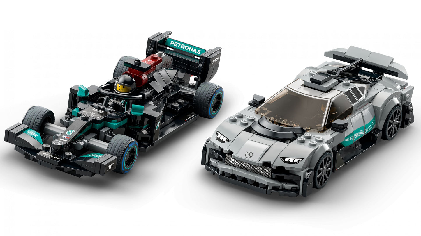 LEGO® Konstruktionsspielsteine LEGO® Speed Champions - 76909 Mercedes-AMG F1 W12 E Performance &, (564 St)