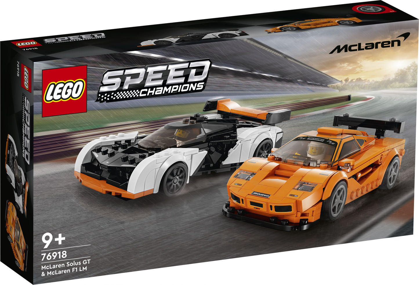 LEGO® Speed Champions 76918 McLaren Solus GT & McLaren F1 LM