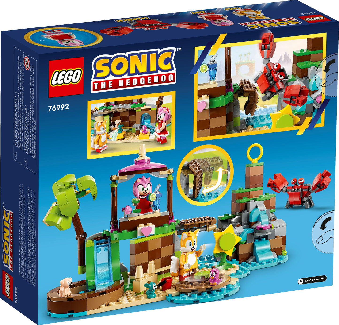 LEGO® Sonic the Hedgehog 76992 Amys Tierrettungsinsel