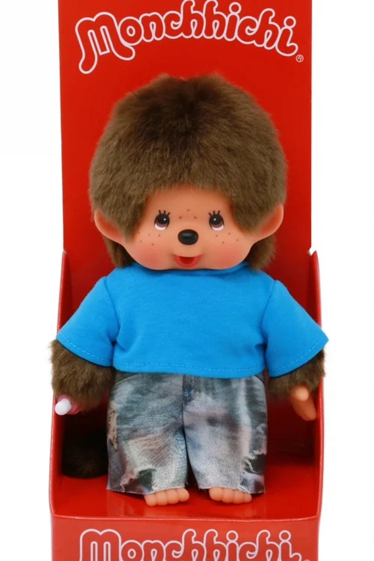 Monchhichi Classic Junge mit Jeans 20cm - Peer Online Shop