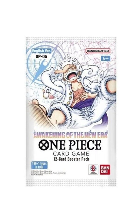 One Piece Card Game - OP05 Awakening of the New Era Booster  EN - Peer Online Shop