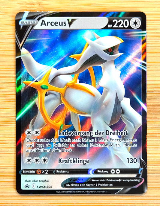 Pokemon Karte Arceus V Black Star Promo SWSH306 - Peer Online Shop