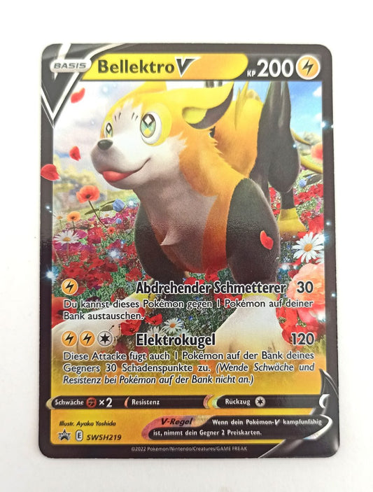 Pokemon Karte Bellektro V SWSH219 Black Star Promo - Peer Online Shop