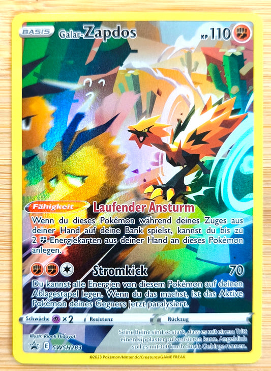 Pokemon Karte Galar-Zapdos Black Star Promo SWSH283 - Peer Online Shop