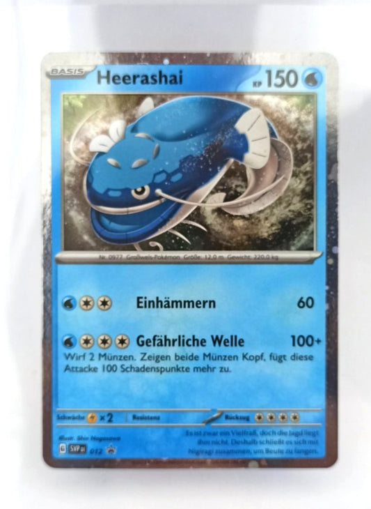 Pokemon Karte Heereshai SV Black Star Promo 012 - Peer Online Shop