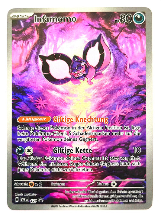 Pokemon Karte Infamomo Black Star Promo SVPDE129 - Peer Online Shop