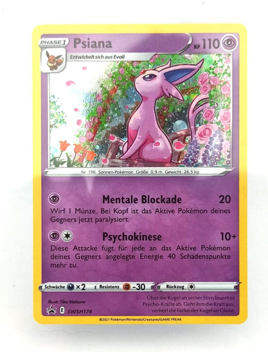 Pokemon Karte Psiana SWSH174 Black Star Promo - Peer Online Shop