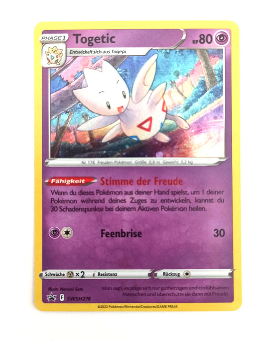 Pokemon Karte Togetic SWSH276 Black Star Promo - Peer Online Shop