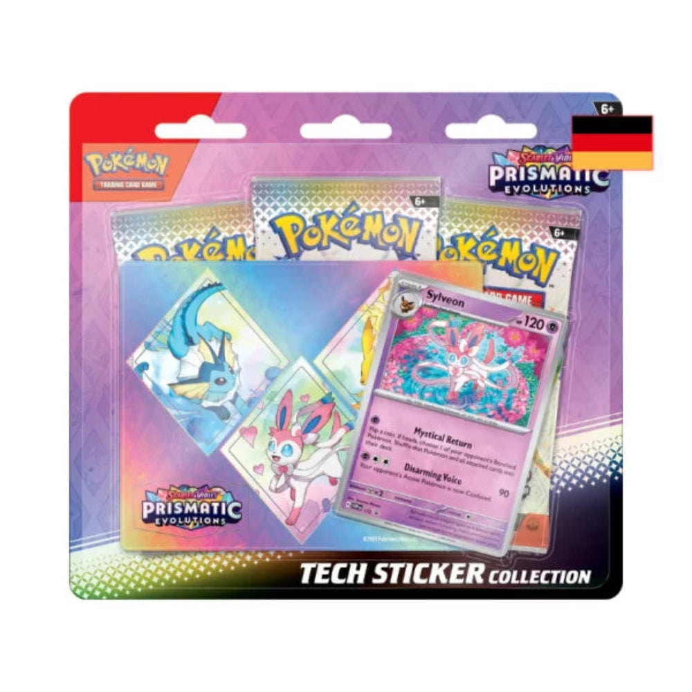 Pokémon - Karmesin & Purpur Prismatische Entwicklungen Tech-Sticker-Kollektion - Feelinara (deutsch)