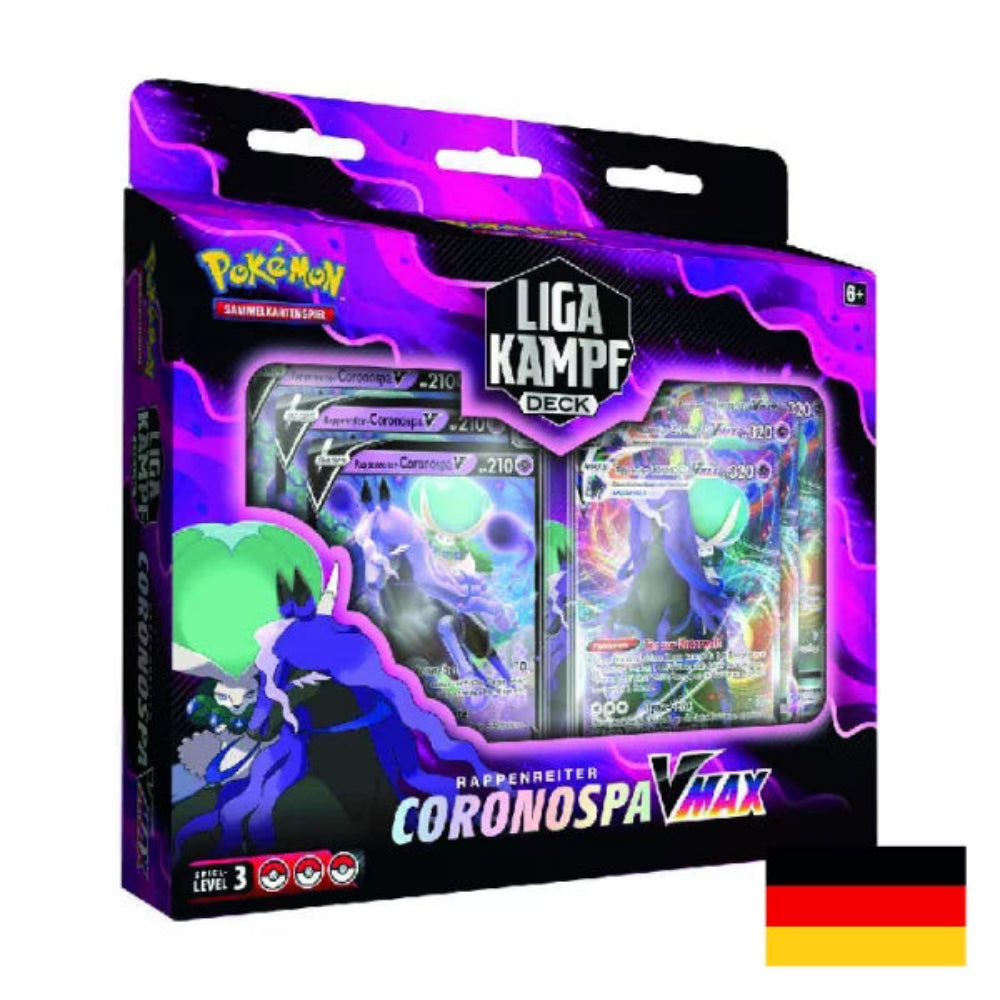 Pokemon Liga Kampf Deck - Rappenreiter Coronospa VMAX (deutsch)