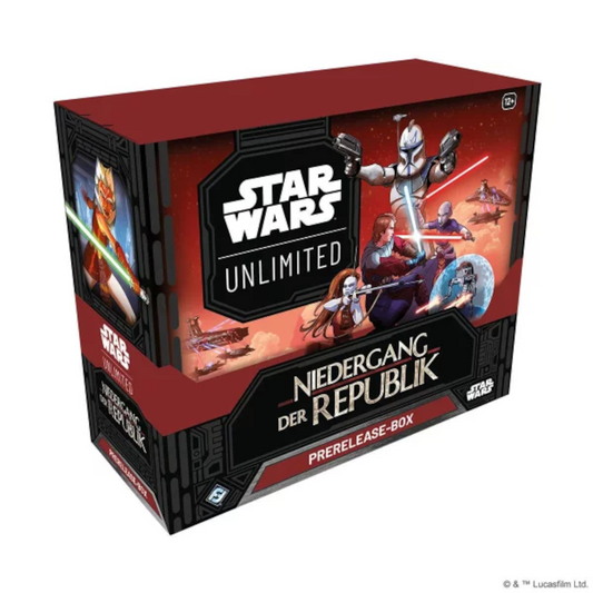 Star Wars: Unlimited - Niedergang der Republik Prerelease Box (deutsch)