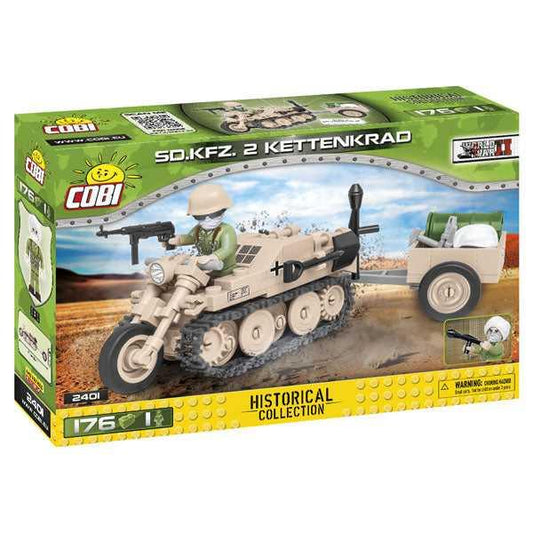 COBI-2401 Historical Collection Bausatz S.D.KFZ 2 Kettenkrad - 170 Teile - Peer Online Shop