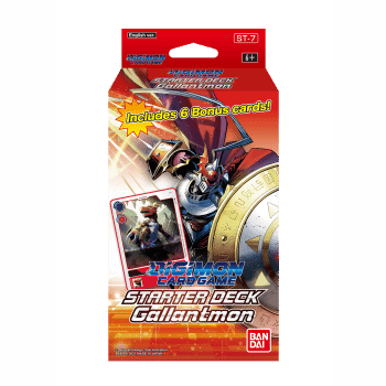 Digimon Card Game - Starter Deck Gallantmon ST-7 - EN - Peer Online Shop