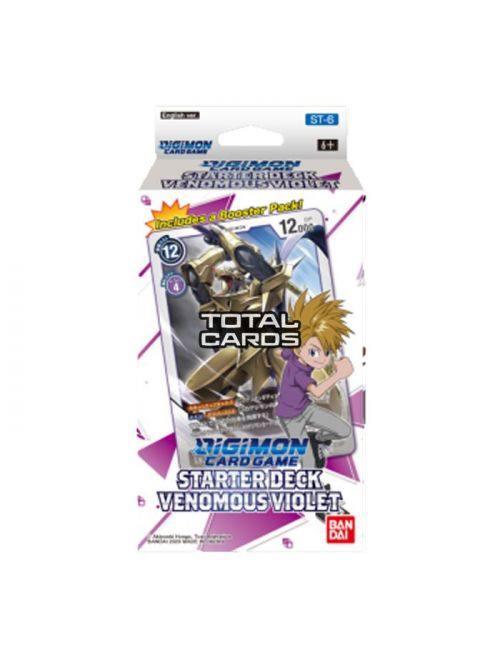 Digimon Card Game - VENOMOUS VIOLET STARTER DECK ST-6 EN - Peer Online Shop