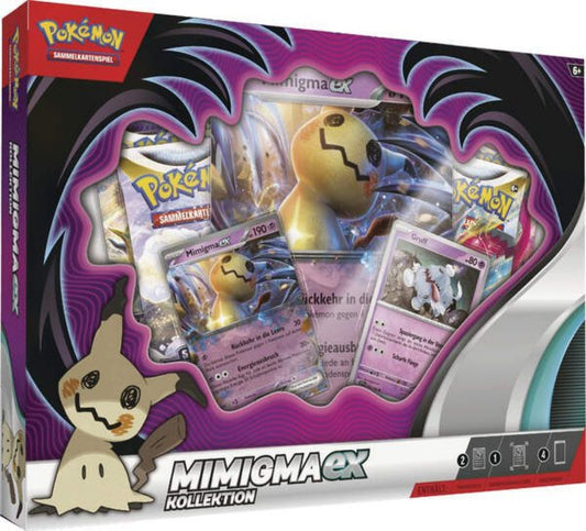 Pokemon - Mimigma Ex Box Deutsch - Deutsch - 4 Booster Packs - Peer Online Shop