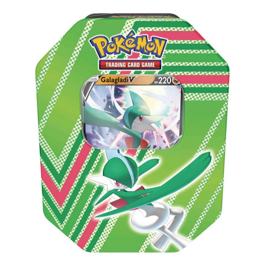 Pokemon Galagladi Tin Box 2022 - Deutsches Sammelkartenspiel - 4 Boosterpacks - Peer Online Shop